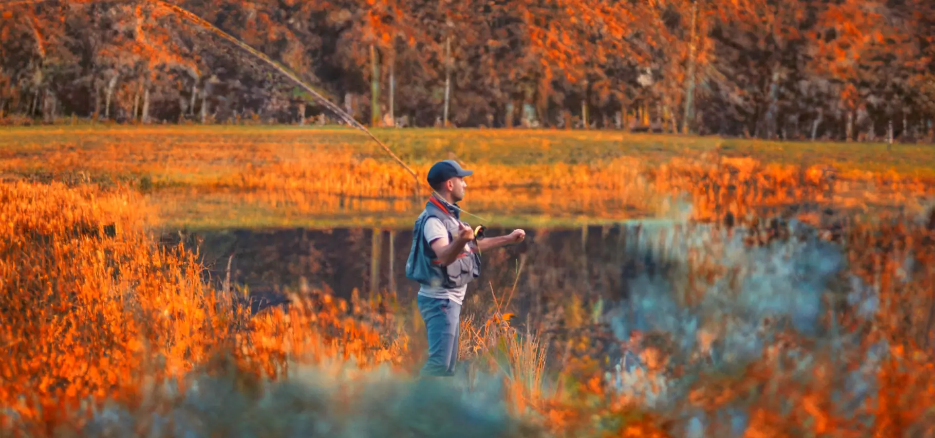 Autumn foliage at The Preserve Resort & Spa, Rhode Island