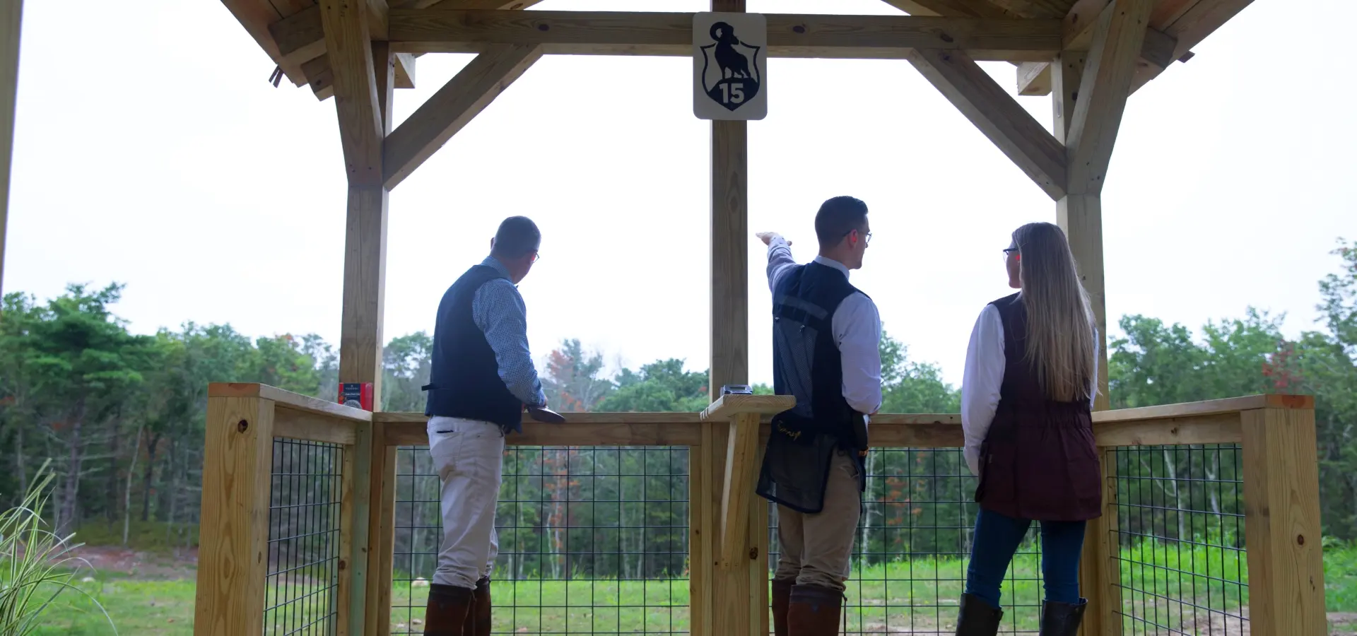 Shooters at The Preserve Sporting Clays League