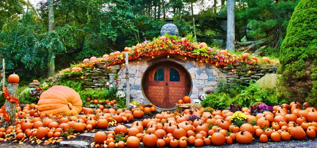 The Preserve Hobbit House Pumpkin Patch