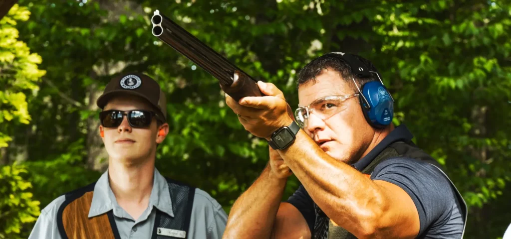 Clay Shooting with Adam Vinatieri at The Preserve