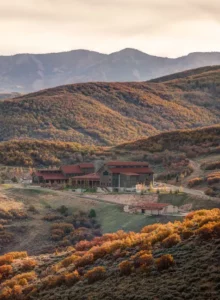 The Lodge at Blue Sky’s 3,500-acre property offers access to endless outdoor activities, a spa, cooking and art classes, and more. (Photo by High West Distillery)