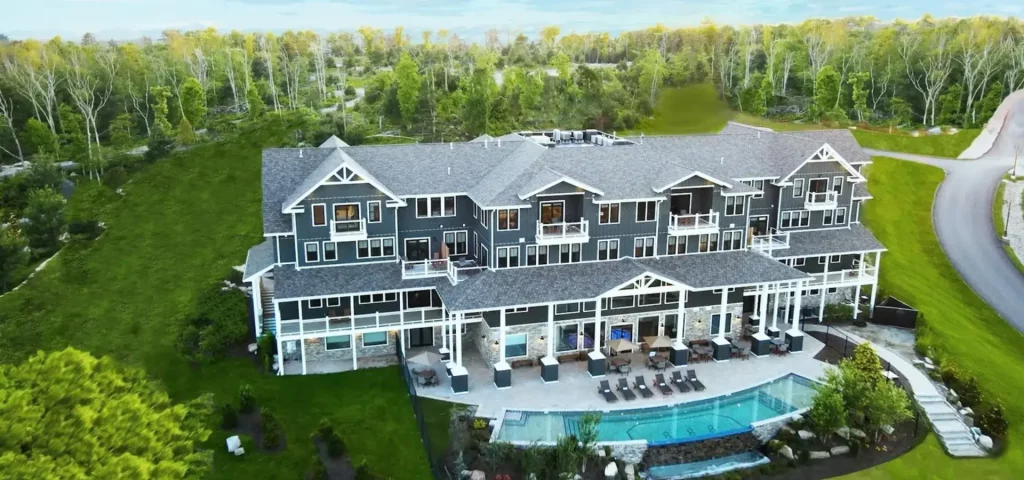 Aerial View of The Preserve Resort & Spa RI