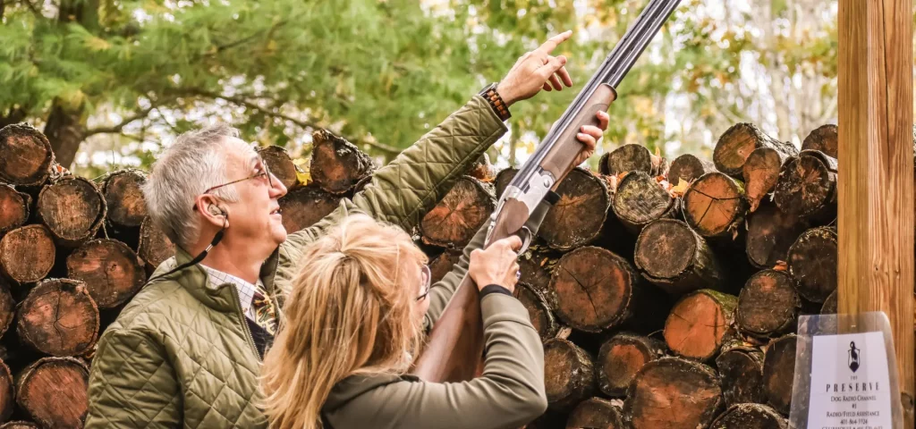 Paul Mihailides leading a shooting session at The Preserve.