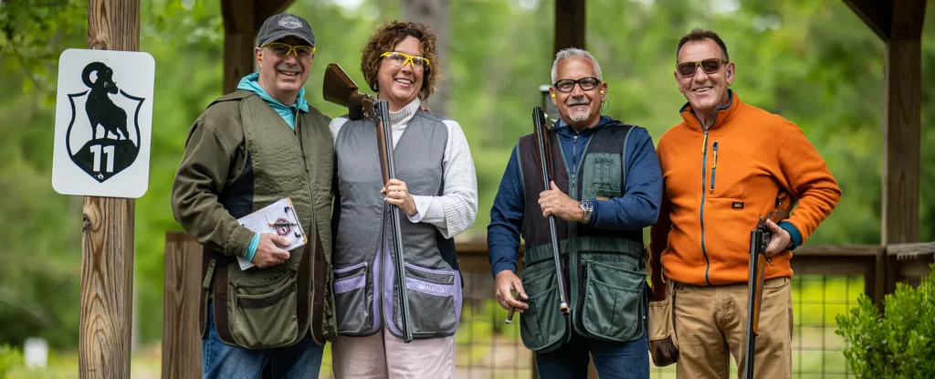 Shooters participating in the 1st Annual Preserve Open 2023